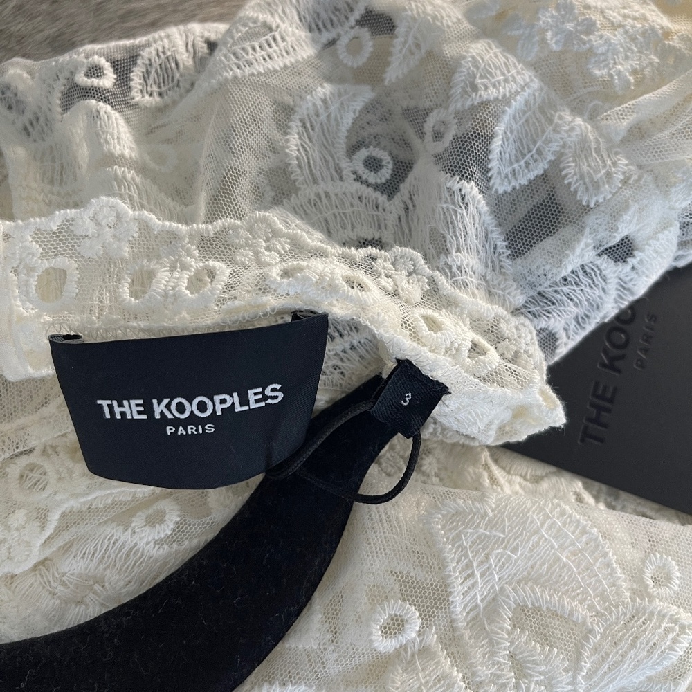 THE KOOPLES LACE TOP NEW WITH TAGS SIZE 3 - Picture 5 of 9